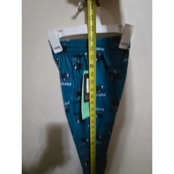 NHL San Jose Sharks Toddler Fleece Pants Pajama Teal XS 4/5 - Picture 3 of 6